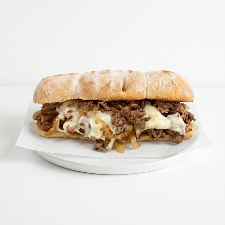 Indulge in Our Cheesesteak