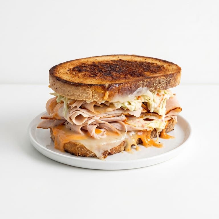Delicious Turkey Reuben Sandwich
