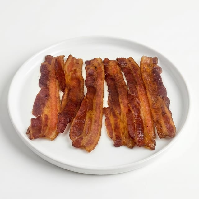 Side of Bacon, Porkroll, Sausage or Ham.