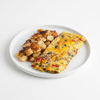 Cheesesteak Omelette
