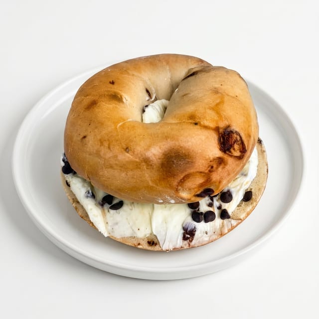 Bagel with Flavored Cream Cheese.