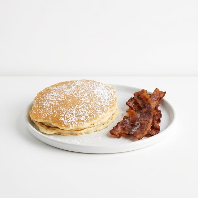 #4 - Pancakes & Breakfast Meat Platter.