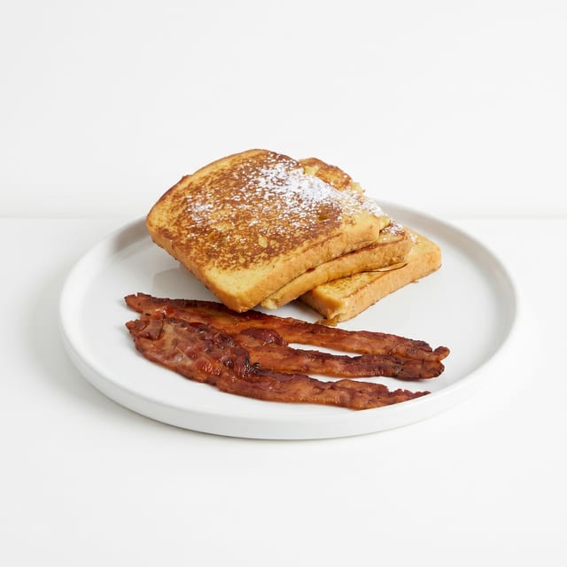 # 3 - French Toast & Breakfast Meat Platter.