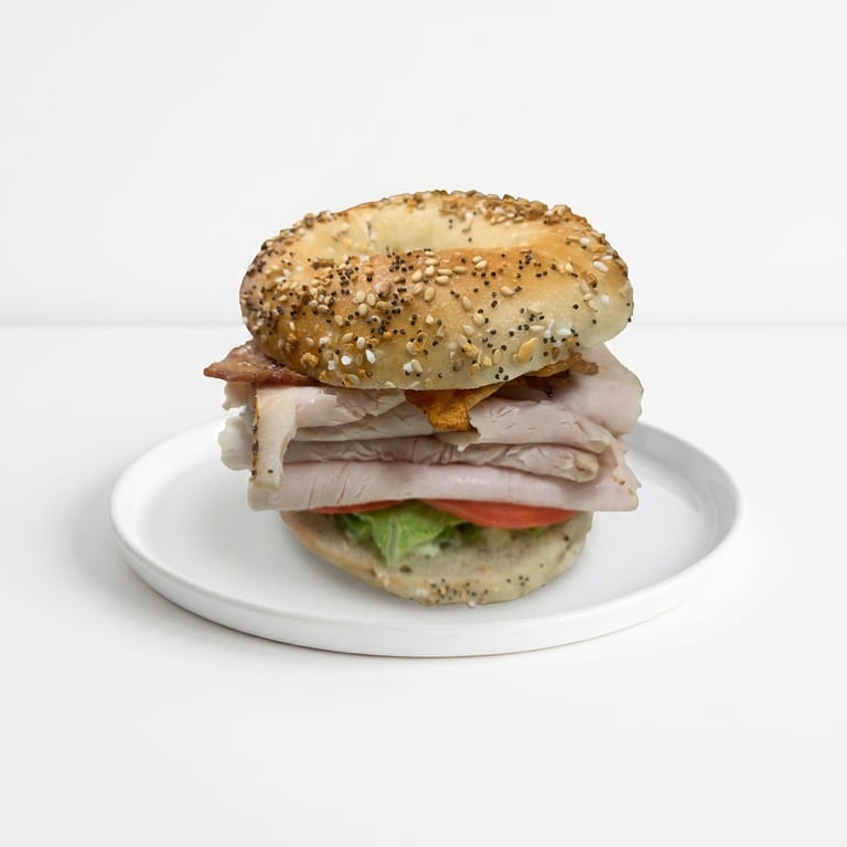 Turkey Avocado Club Sandwich