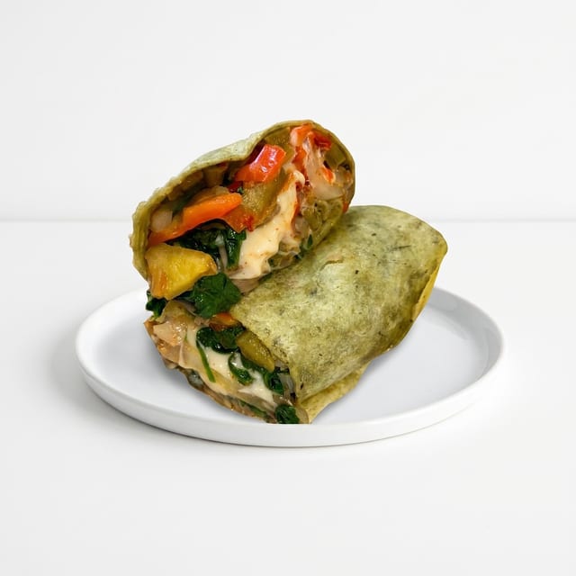 Grilled Veggie Wrap.